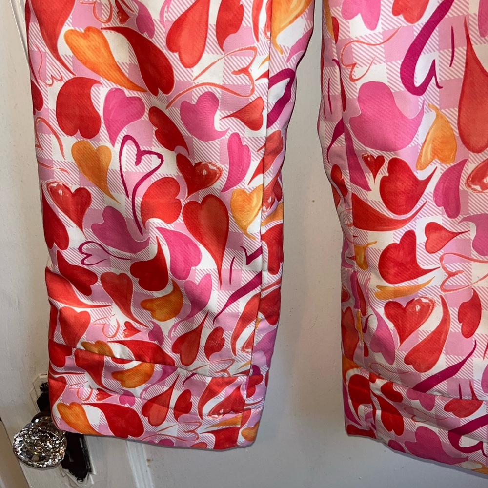 Obermeyer Size 5 Colorful Heart Print Snow Jumpsuit - Picture 3 of 5
